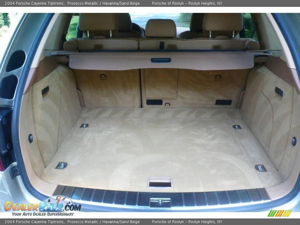 2004 Porsche Cayenne Tiptronic Prosecco Metallic / Havanna/Sand Beige Photo #18
