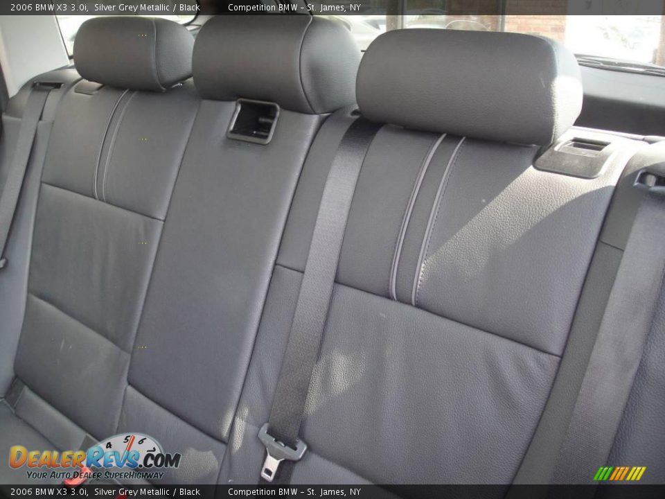 2006 BMW X3 3.0i Silver Grey Metallic / Black Photo #12