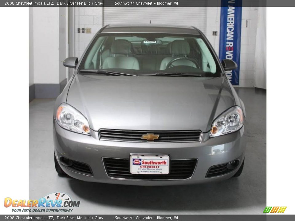2008 Chevrolet Impala LTZ Dark Silver Metallic / Gray Photo #2