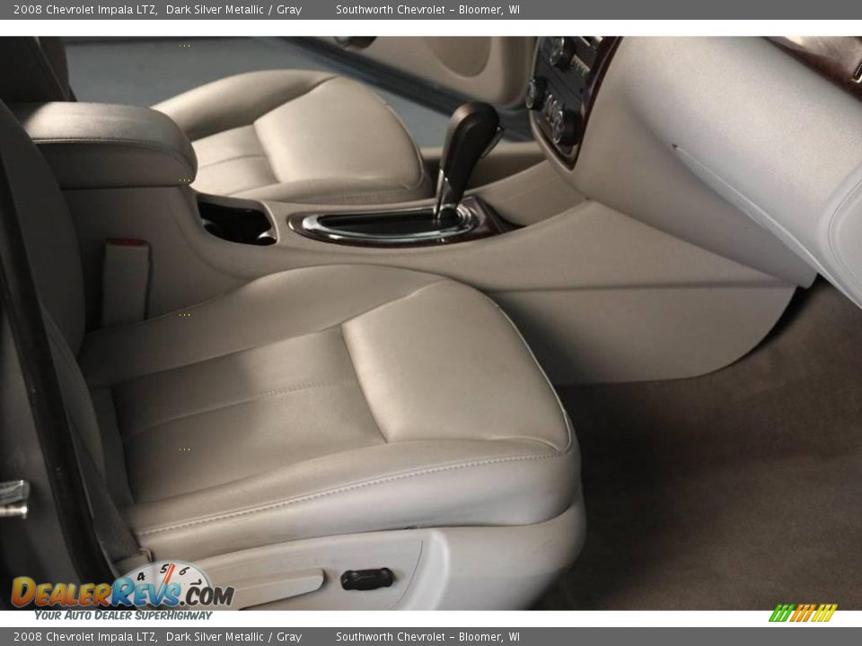 2008 Chevrolet Impala LTZ Dark Silver Metallic / Gray Photo #4