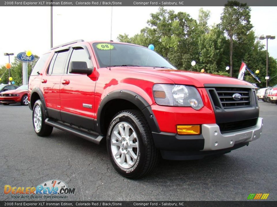 2008 Ford Explorer XLT Ironman Edition Colorado Red / Black/Stone Photo #1