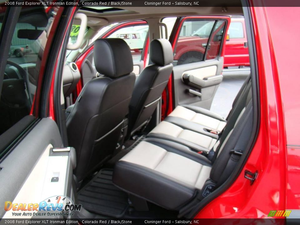 2008 Ford Explorer XLT Ironman Edition Colorado Red / Black/Stone Photo #9