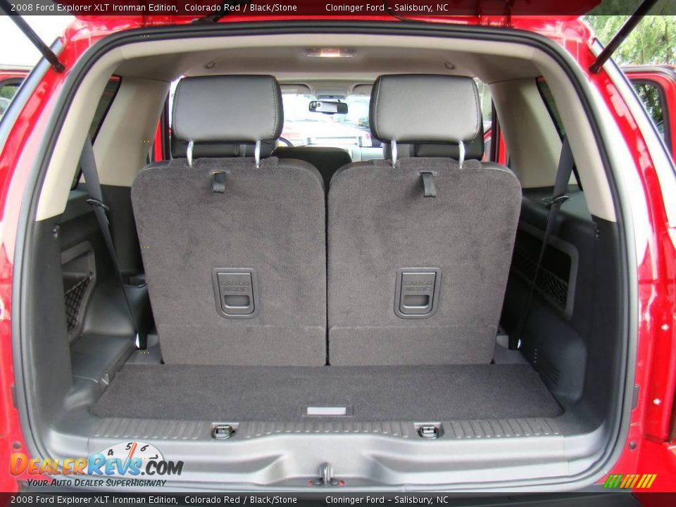 2008 Ford Explorer XLT Ironman Edition Colorado Red / Black/Stone Photo #10