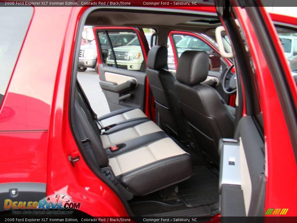 2008 Ford Explorer XLT Ironman Edition Colorado Red / Black/Stone Photo #11