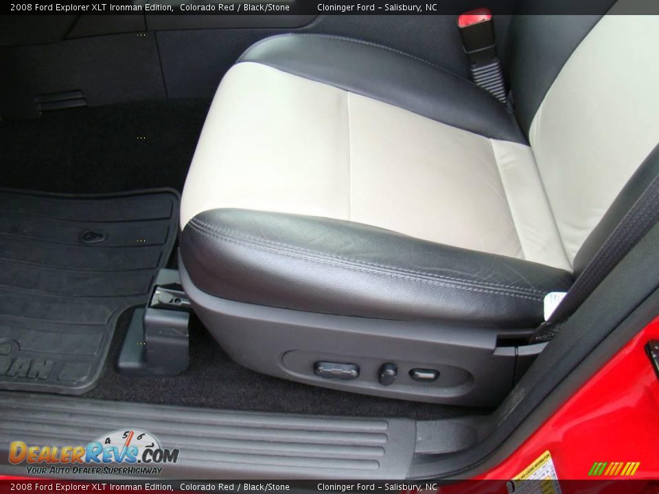 2008 Ford Explorer XLT Ironman Edition Colorado Red / Black/Stone Photo #16