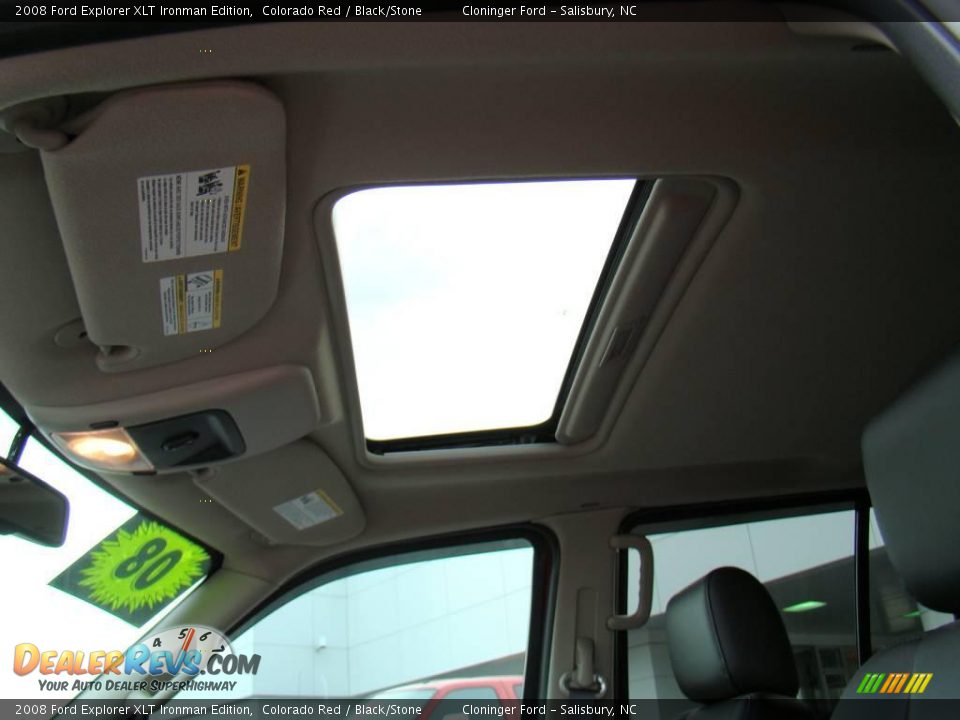 2008 Ford Explorer XLT Ironman Edition Colorado Red / Black/Stone Photo #17