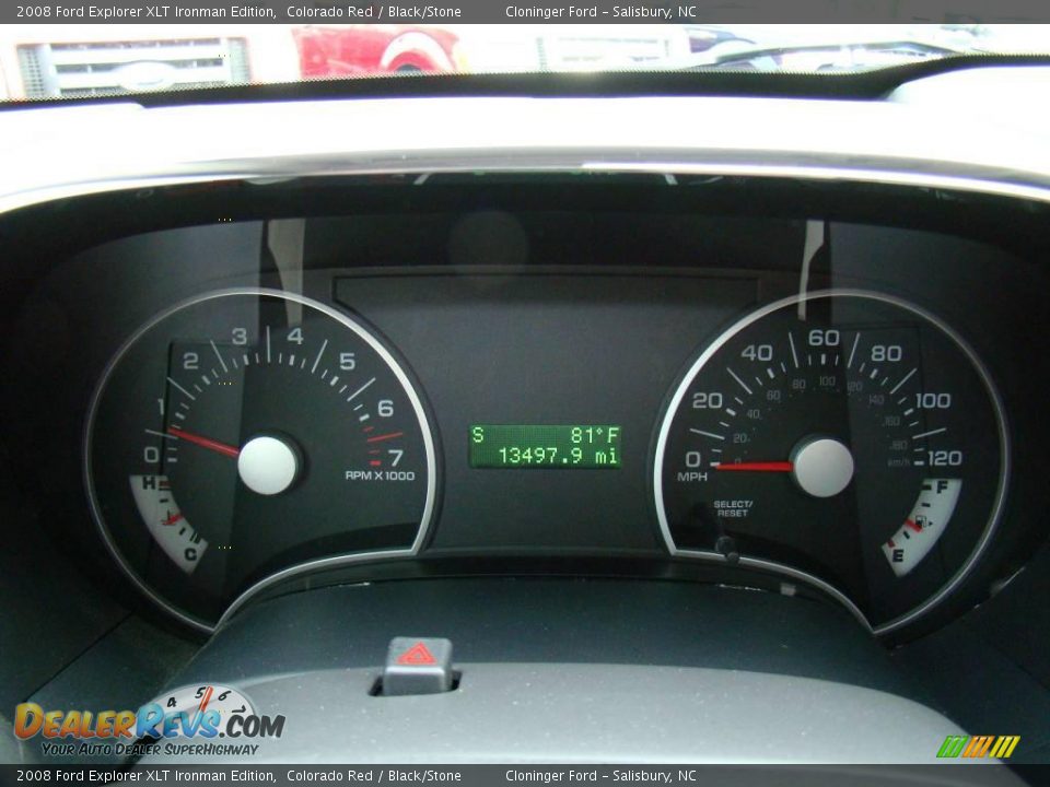 2008 Ford Explorer XLT Ironman Edition Colorado Red / Black/Stone Photo #18