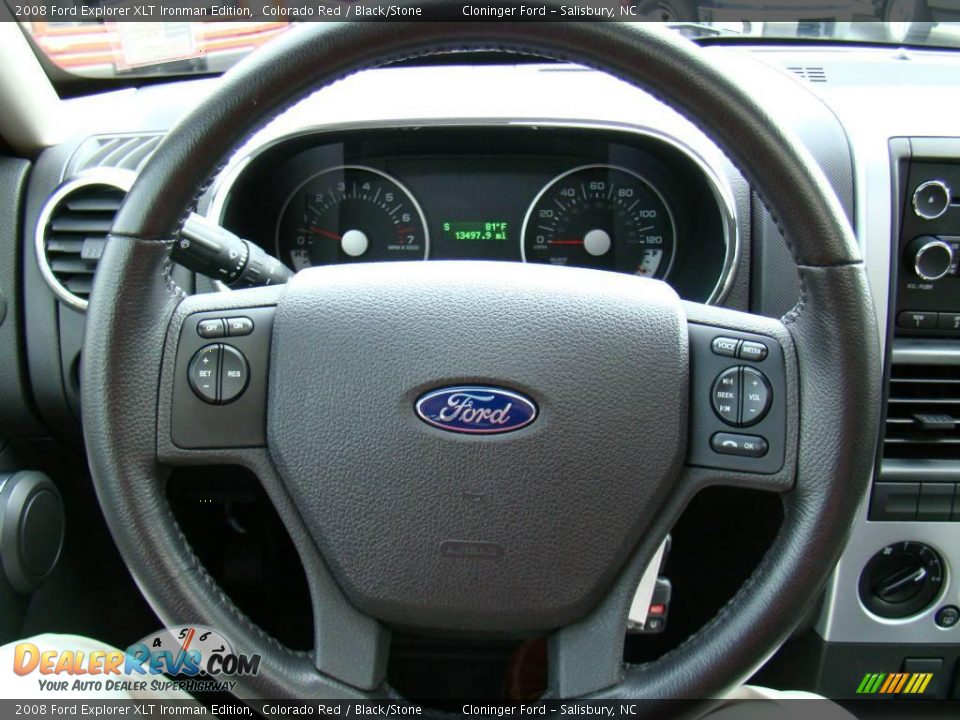 2008 Ford Explorer XLT Ironman Edition Colorado Red / Black/Stone Photo #19