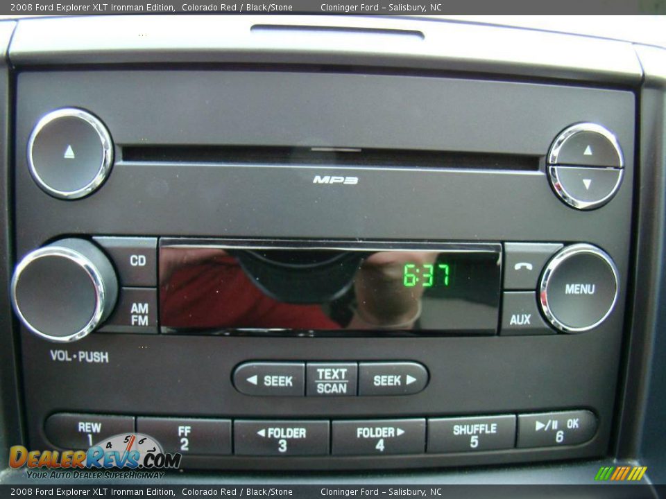 2008 Ford Explorer XLT Ironman Edition Colorado Red / Black/Stone Photo #20