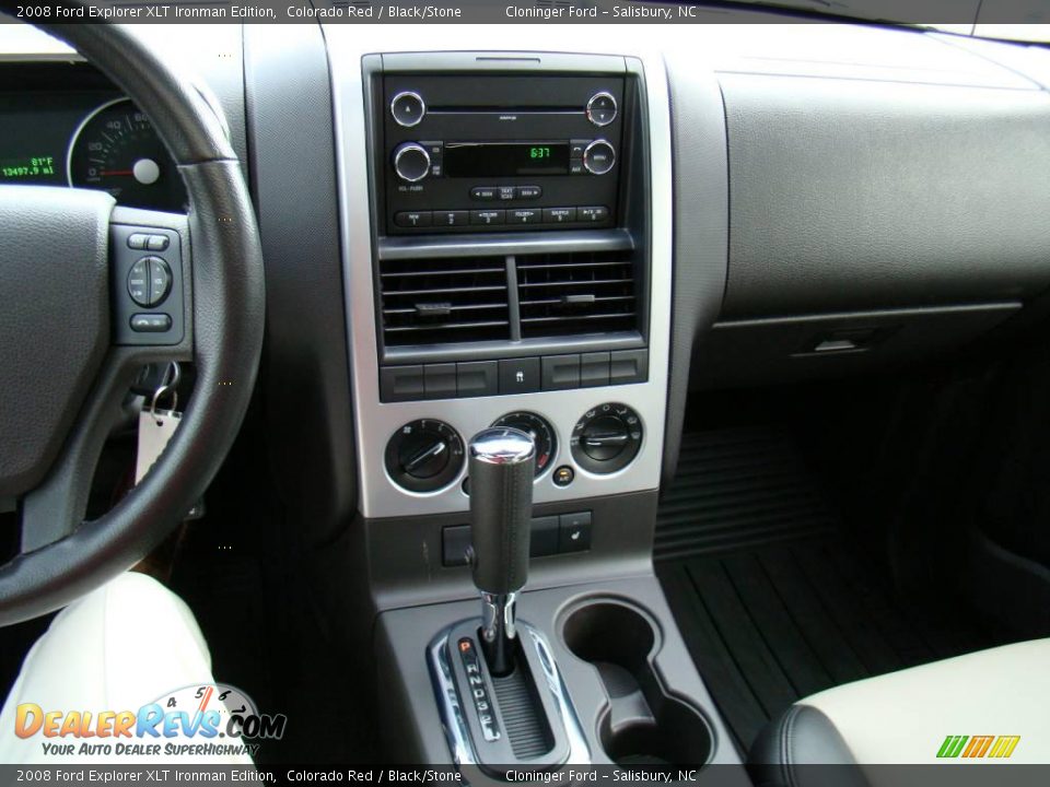 2008 Ford Explorer XLT Ironman Edition Colorado Red / Black/Stone Photo #25