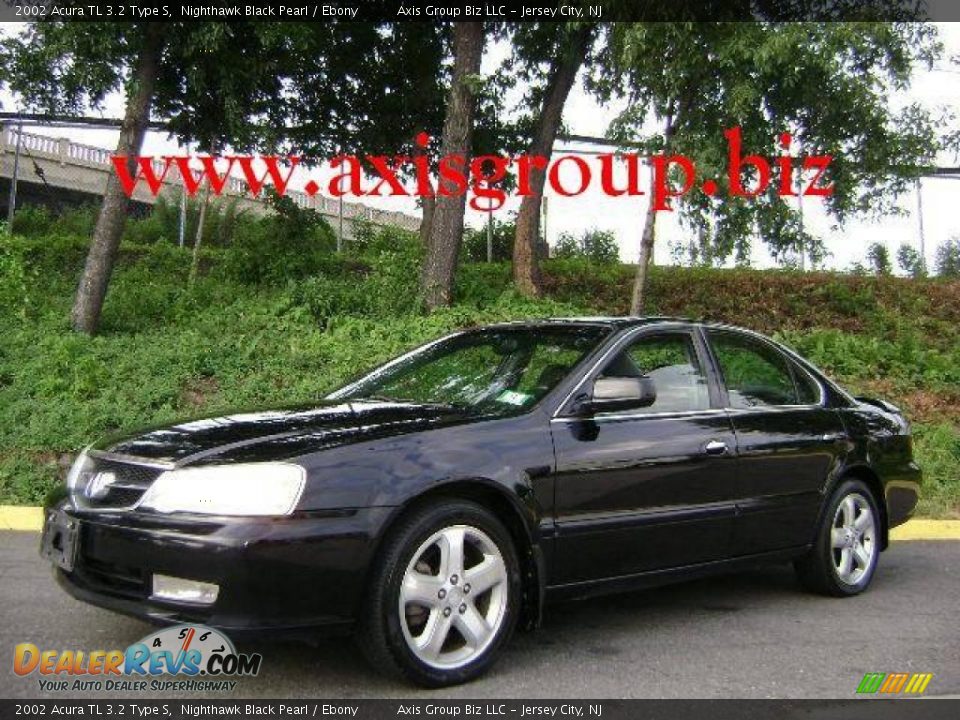 2002 Acura TL 3.2 Type S Nighthawk Black Pearl / Ebony Photo #1