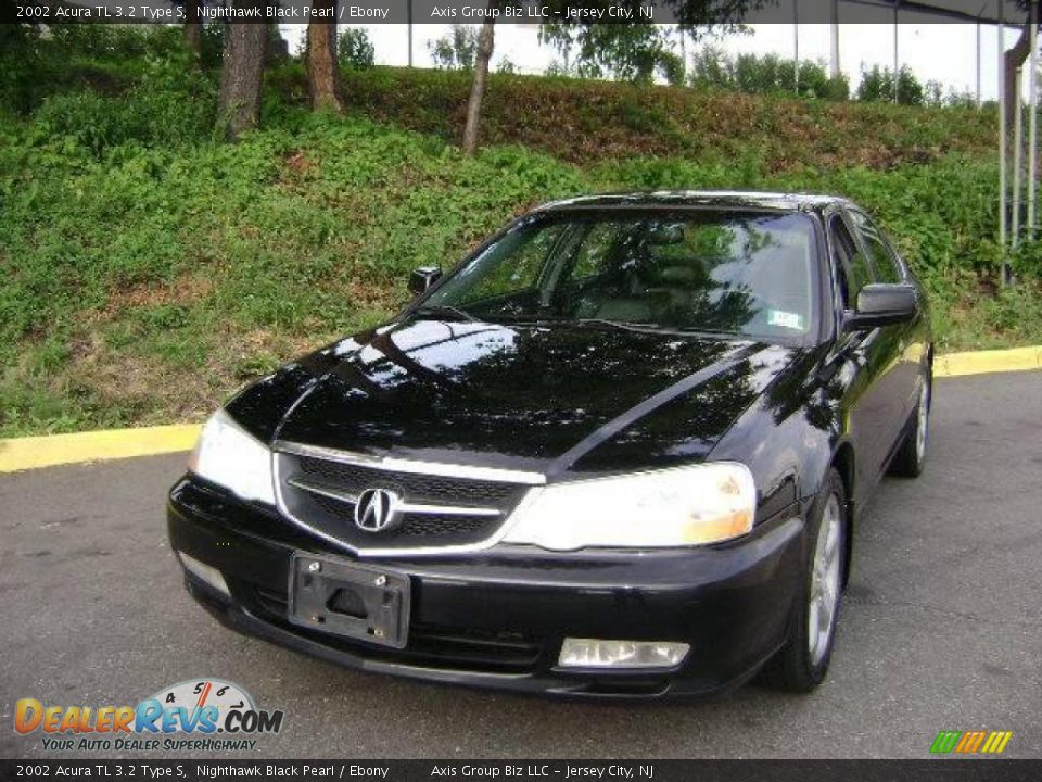 2002 Acura TL 3.2 Type S Nighthawk Black Pearl / Ebony Photo #2