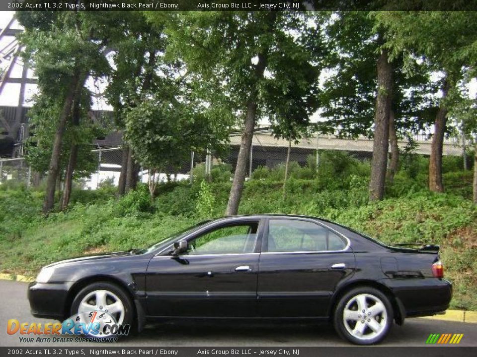2002 Acura TL 3.2 Type S Nighthawk Black Pearl / Ebony Photo #6
