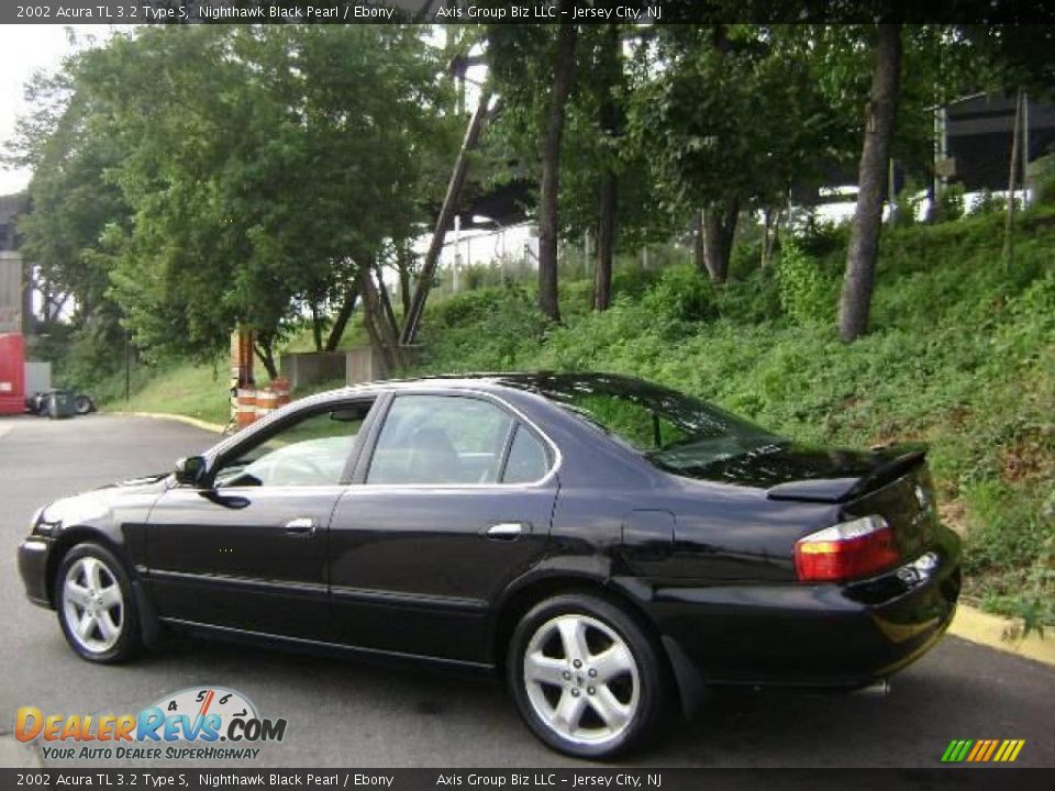 2002 Acura TL 3.2 Type S Nighthawk Black Pearl / Ebony Photo #7