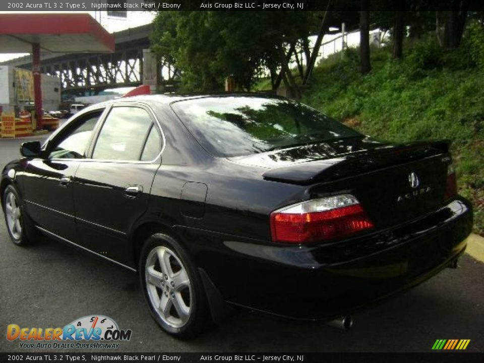 2002 Acura TL 3.2 Type S Nighthawk Black Pearl / Ebony Photo #9