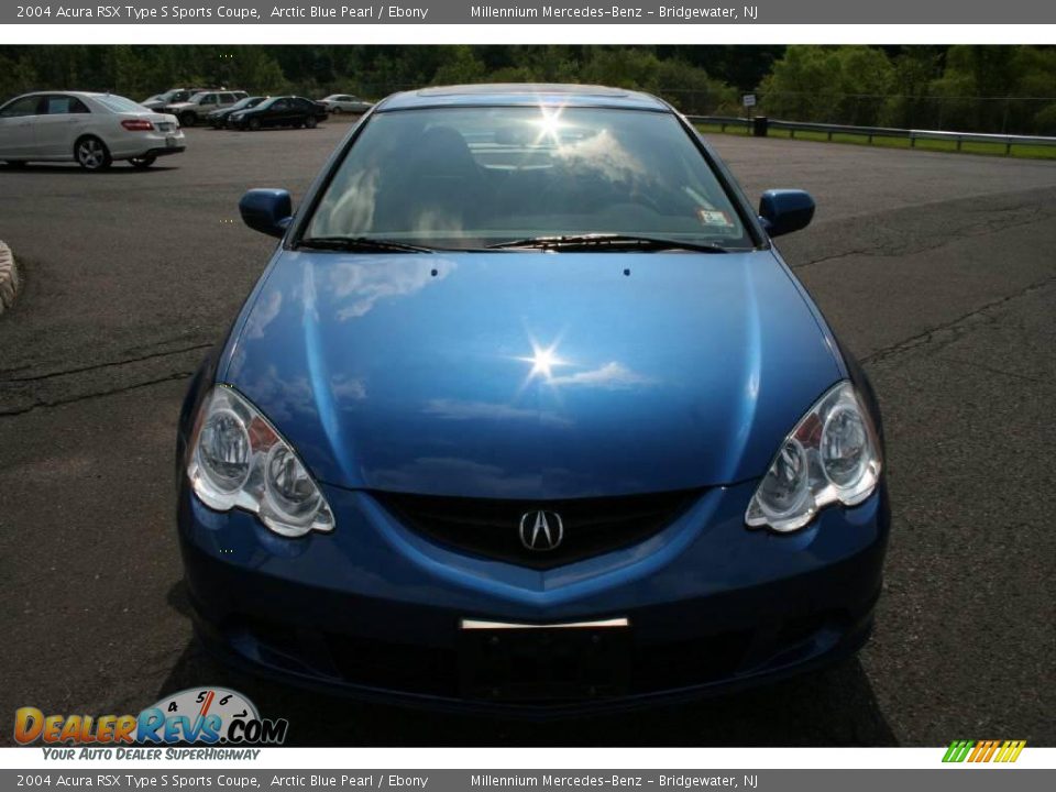2004 Acura RSX Type S Sports Coupe Arctic Blue Pearl / Ebony Photo #2