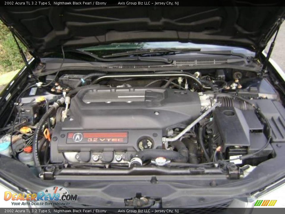 2002 Acura TL 3.2 Type S Nighthawk Black Pearl / Ebony Photo #21