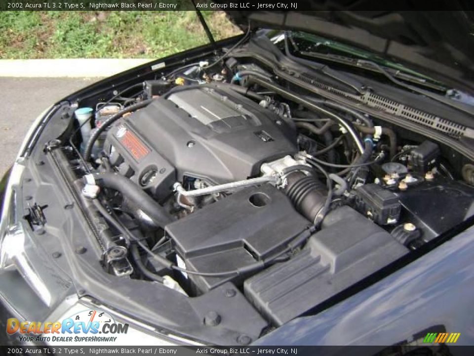 2002 Acura TL 3.2 Type S Nighthawk Black Pearl / Ebony Photo #22