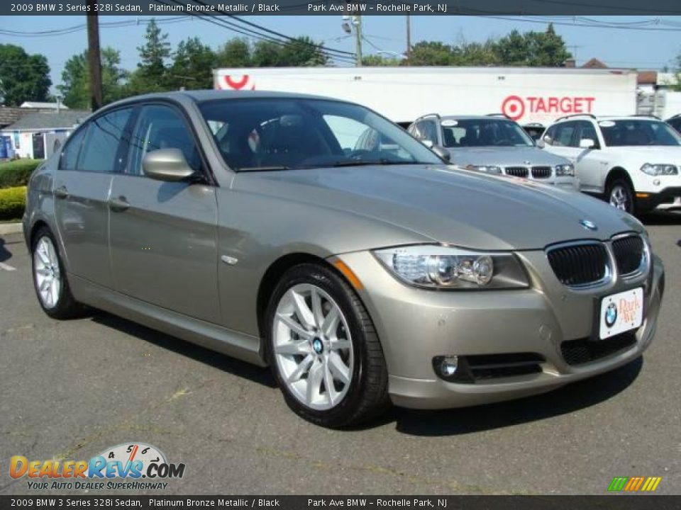 2009 BMW 3 Series 328i Sedan Platinum Bronze Metallic / Black Photo #2