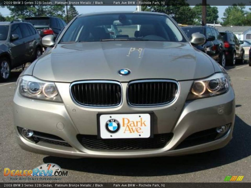 2009 BMW 3 Series 328i Sedan Platinum Bronze Metallic / Black Photo #3