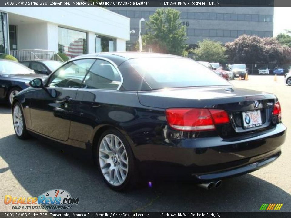2009 BMW 3 Series 328i Convertible Monaco Blue Metallic / Grey Dakota Leather Photo #11