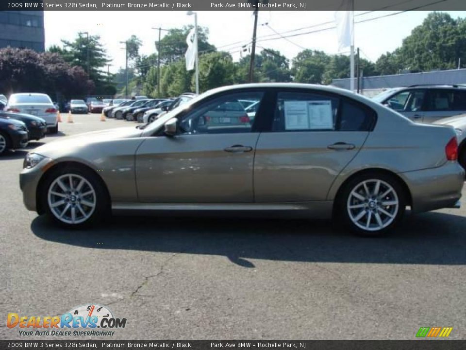 2009 BMW 3 Series 328i Sedan Platinum Bronze Metallic / Black Photo #5