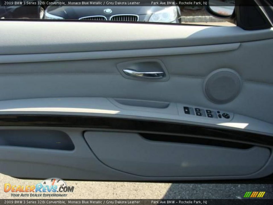 2009 BMW 3 Series 328i Convertible Monaco Blue Metallic / Grey Dakota Leather Photo #16