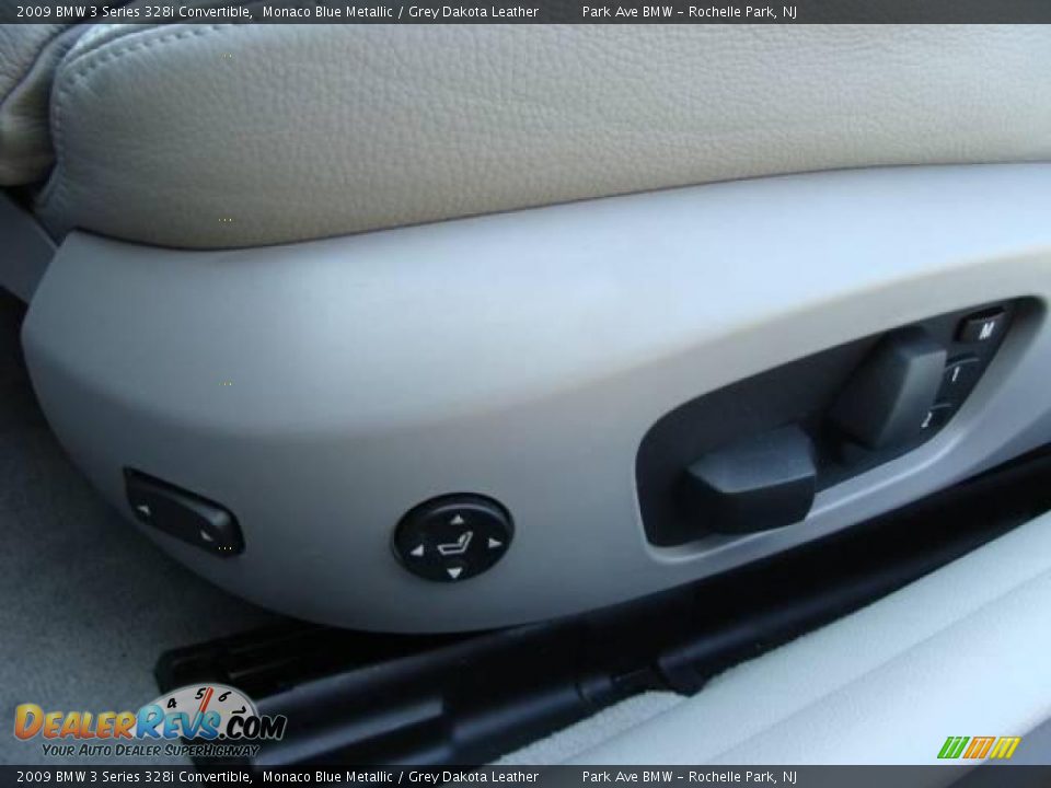 2009 BMW 3 Series 328i Convertible Monaco Blue Metallic / Grey Dakota Leather Photo #18