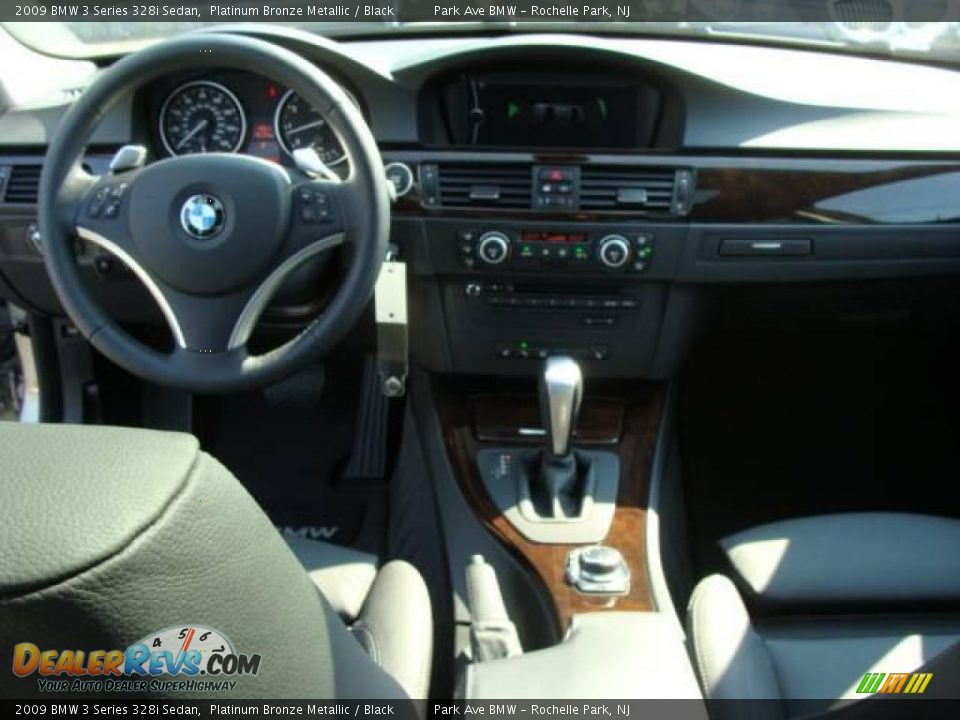2009 BMW 3 Series 328i Sedan Platinum Bronze Metallic / Black Photo #12