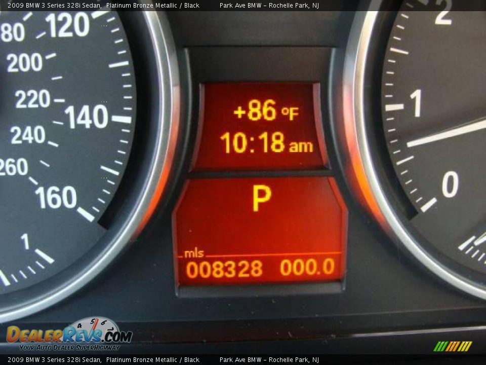 2009 BMW 3 Series 328i Sedan Platinum Bronze Metallic / Black Photo #14