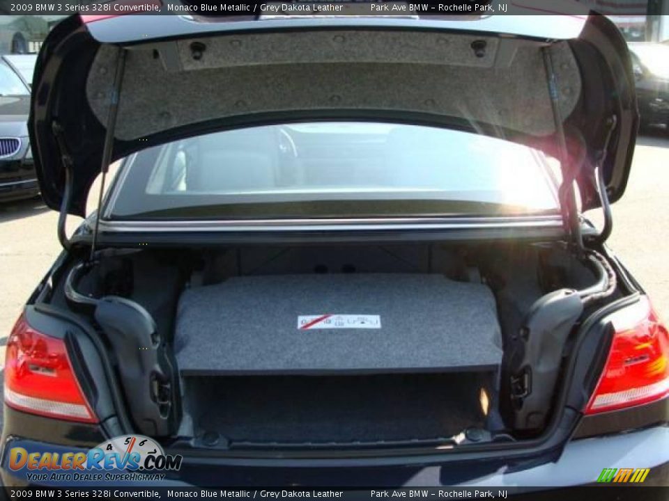 2009 BMW 3 Series 328i Convertible Monaco Blue Metallic / Grey Dakota Leather Photo #24