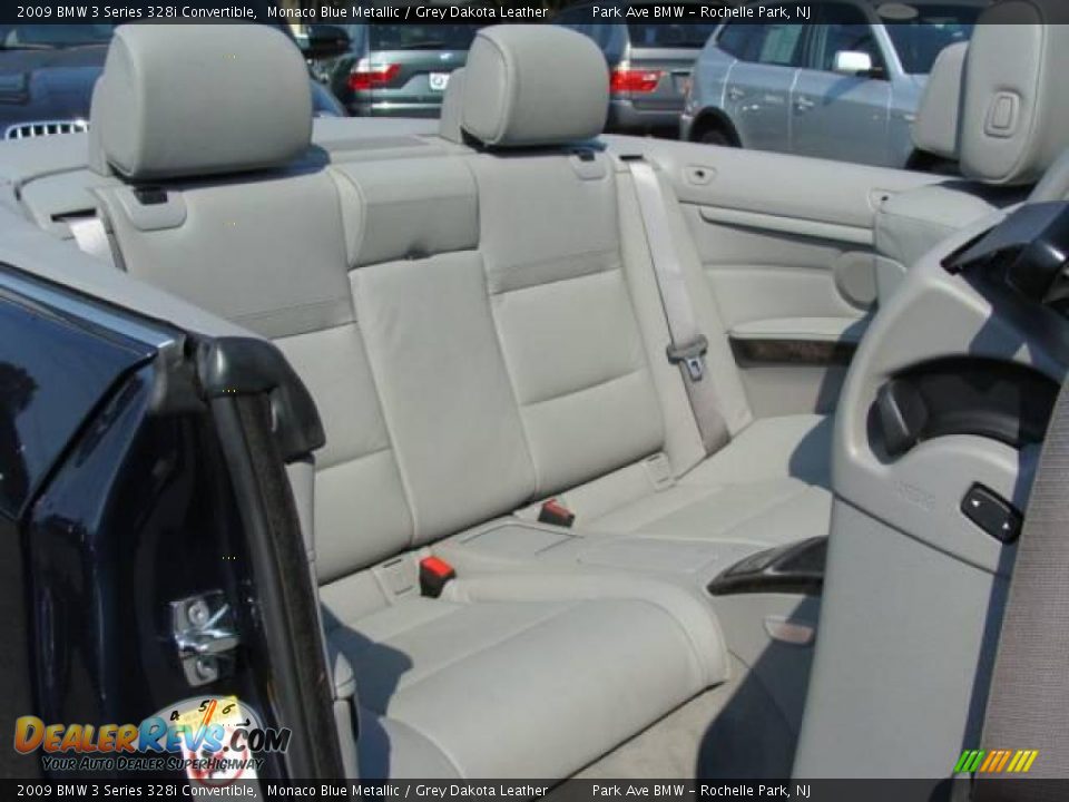 2009 BMW 3 Series 328i Convertible Monaco Blue Metallic / Grey Dakota Leather Photo #27