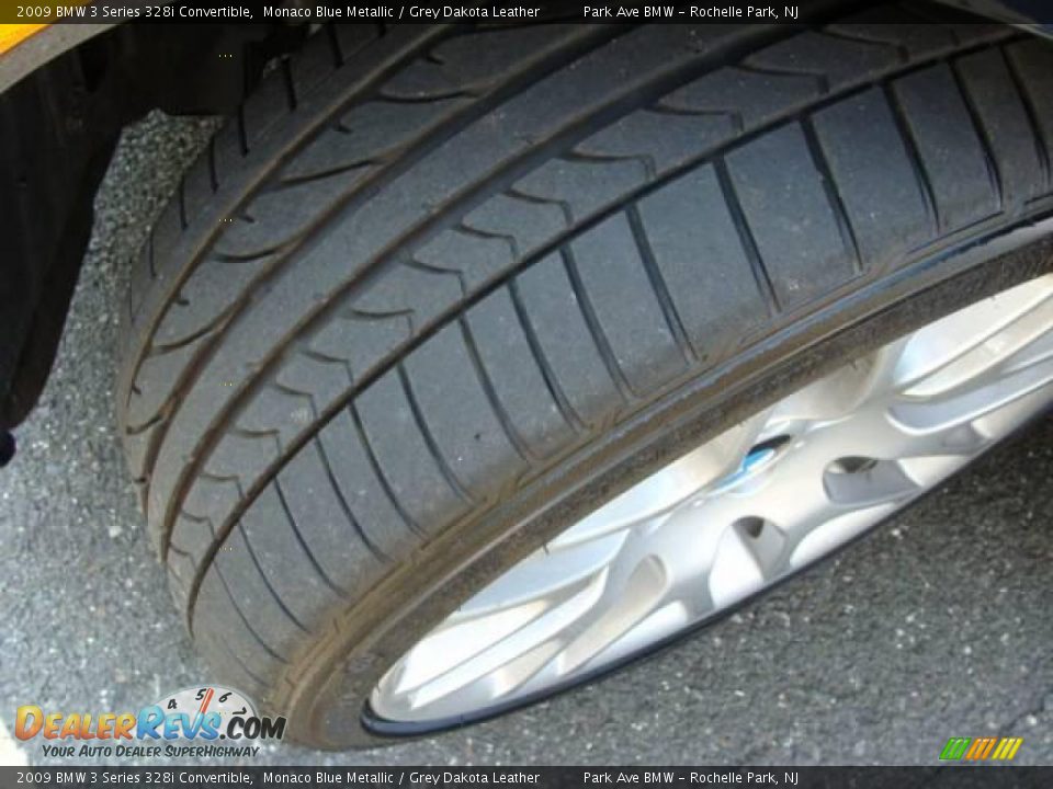 2009 BMW 3 Series 328i Convertible Monaco Blue Metallic / Grey Dakota Leather Photo #29
