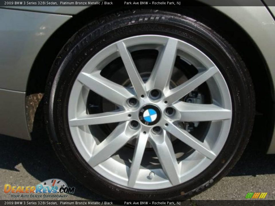 2009 BMW 3 Series 328i Sedan Platinum Bronze Metallic / Black Photo #23