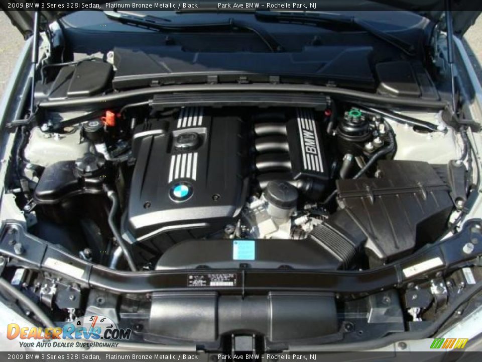 2009 BMW 3 Series 328i Sedan Platinum Bronze Metallic / Black Photo #25