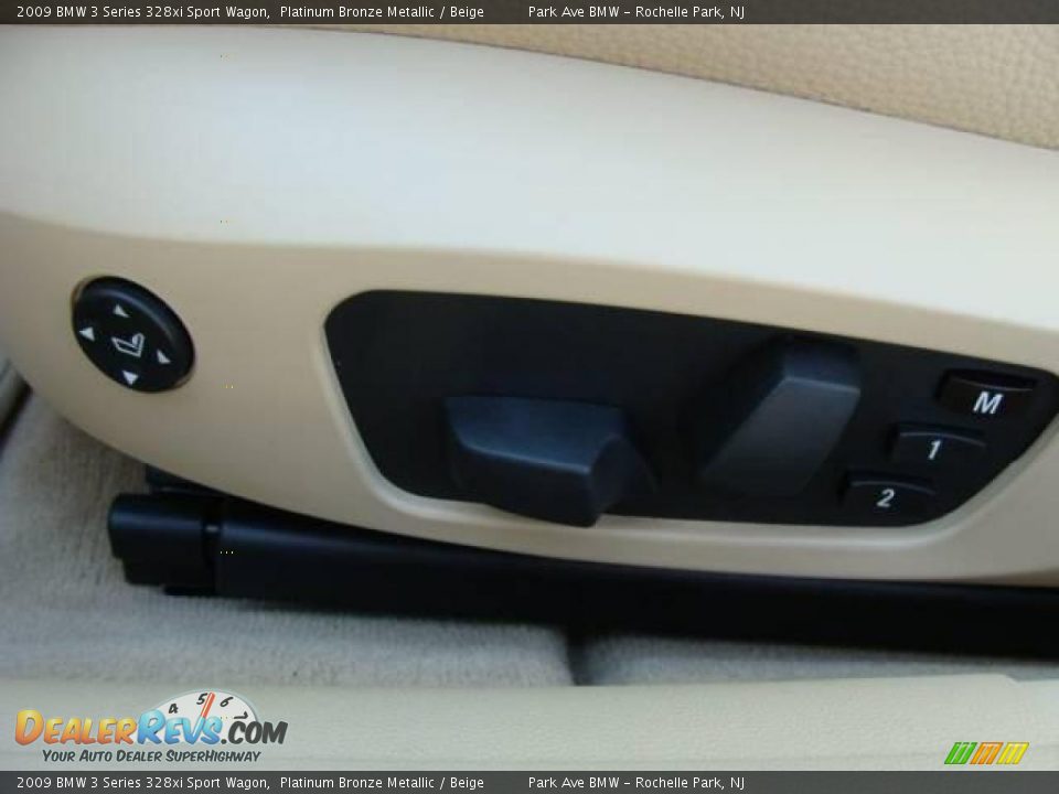 2009 BMW 3 Series 328xi Sport Wagon Platinum Bronze Metallic / Beige Photo #11