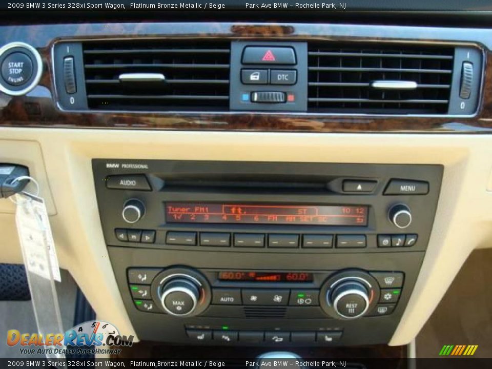2009 BMW 3 Series 328xi Sport Wagon Platinum Bronze Metallic / Beige Photo #15