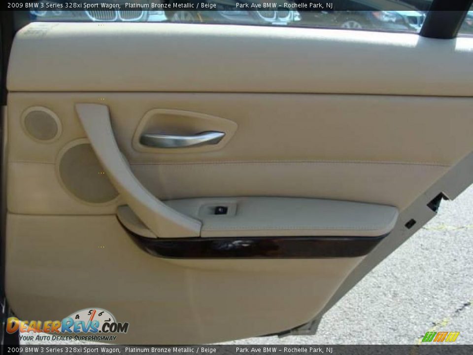 2009 BMW 3 Series 328xi Sport Wagon Platinum Bronze Metallic / Beige Photo #19