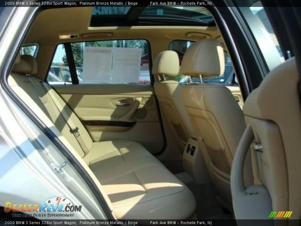 2009 BMW 3 Series 328xi Sport Wagon Platinum Bronze Metallic / Beige Photo #20