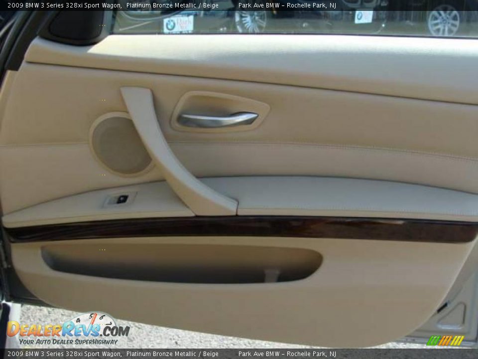 2009 BMW 3 Series 328xi Sport Wagon Platinum Bronze Metallic / Beige Photo #21