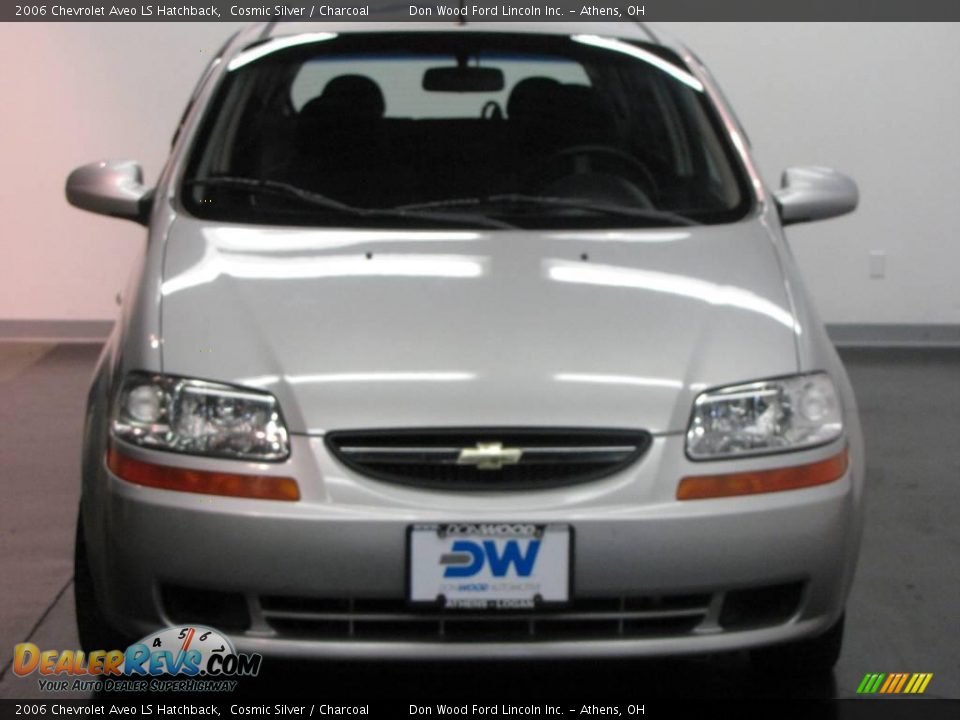 2006 Chevrolet Aveo LS Hatchback Cosmic Silver / Charcoal Photo #8