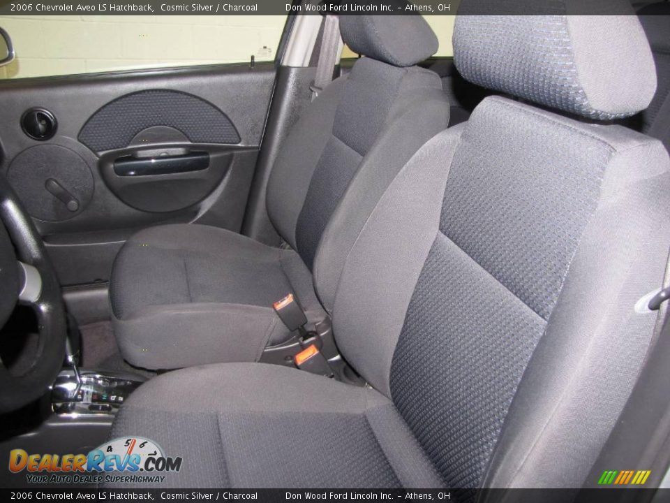 2006 Chevrolet Aveo LS Hatchback Cosmic Silver / Charcoal Photo #9