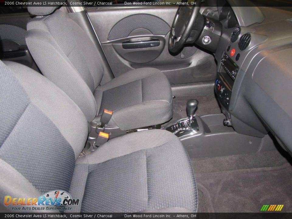 2006 Chevrolet Aveo LS Hatchback Cosmic Silver / Charcoal Photo #10