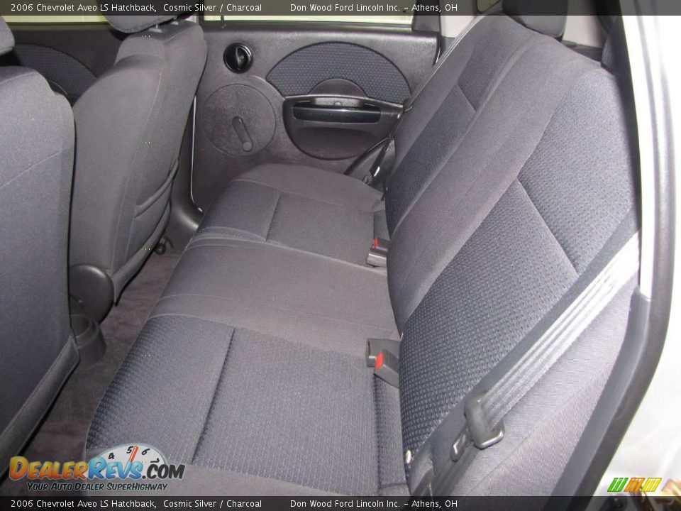 2006 Chevrolet Aveo LS Hatchback Cosmic Silver / Charcoal Photo #11