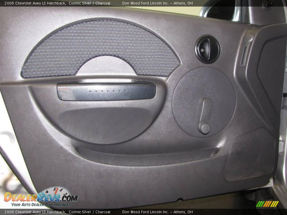 2006 Chevrolet Aveo LS Hatchback Cosmic Silver / Charcoal Photo #13