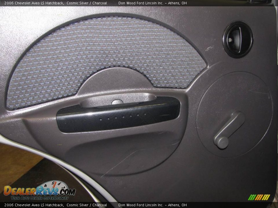 2006 Chevrolet Aveo LS Hatchback Cosmic Silver / Charcoal Photo #14