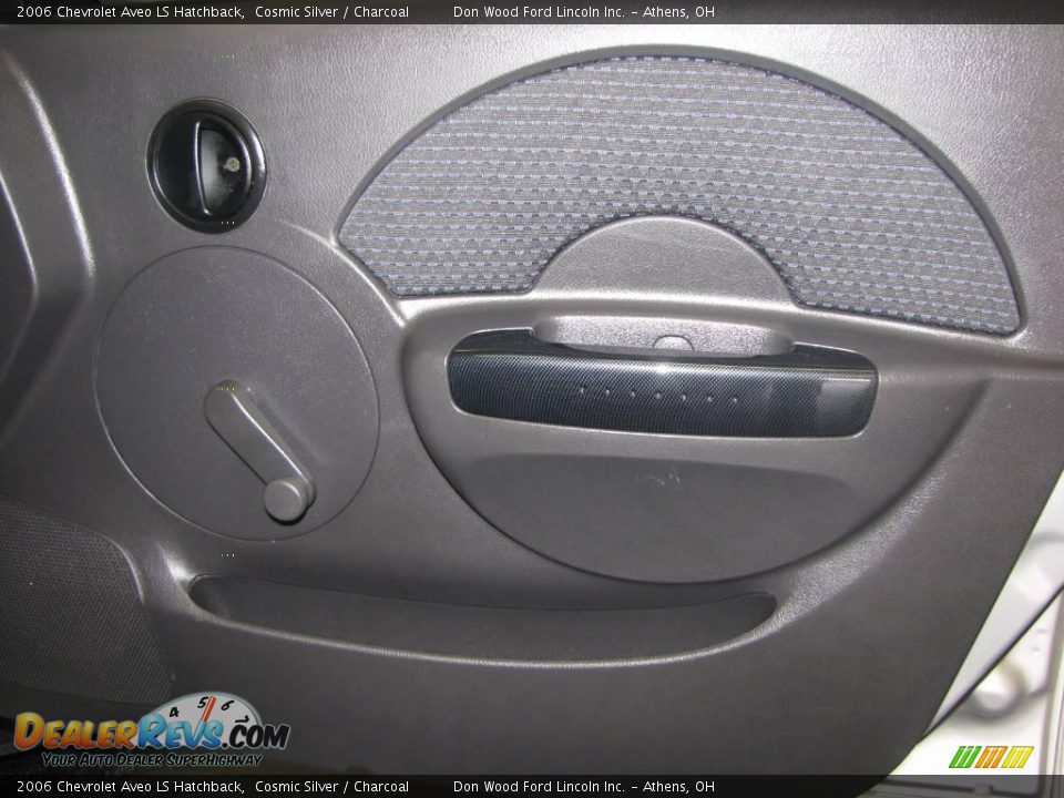 2006 Chevrolet Aveo LS Hatchback Cosmic Silver / Charcoal Photo #15
