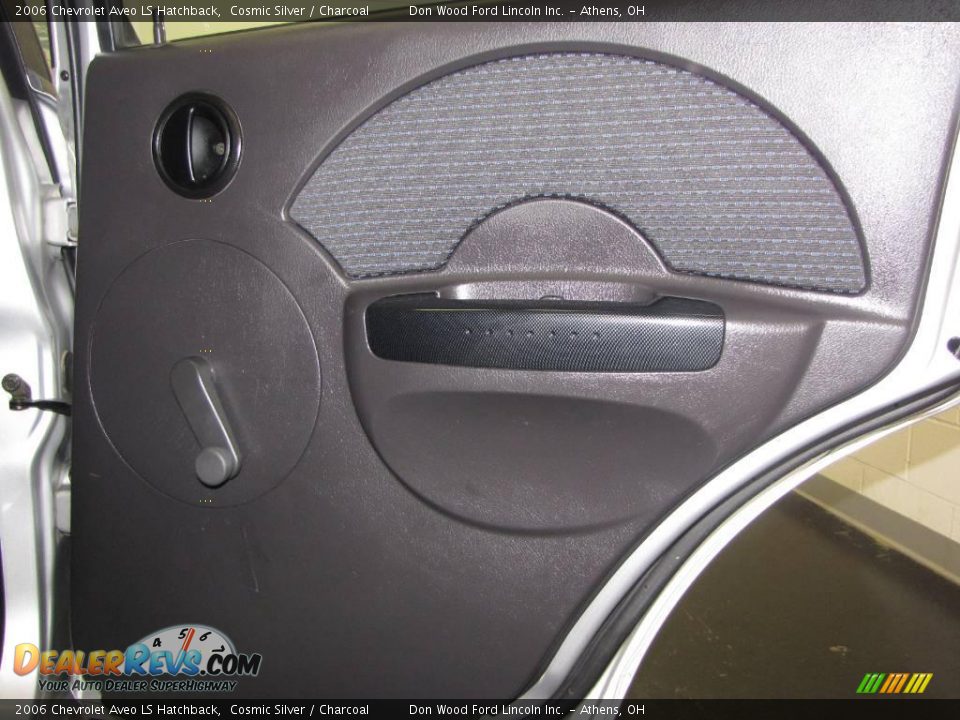 2006 Chevrolet Aveo LS Hatchback Cosmic Silver / Charcoal Photo #16