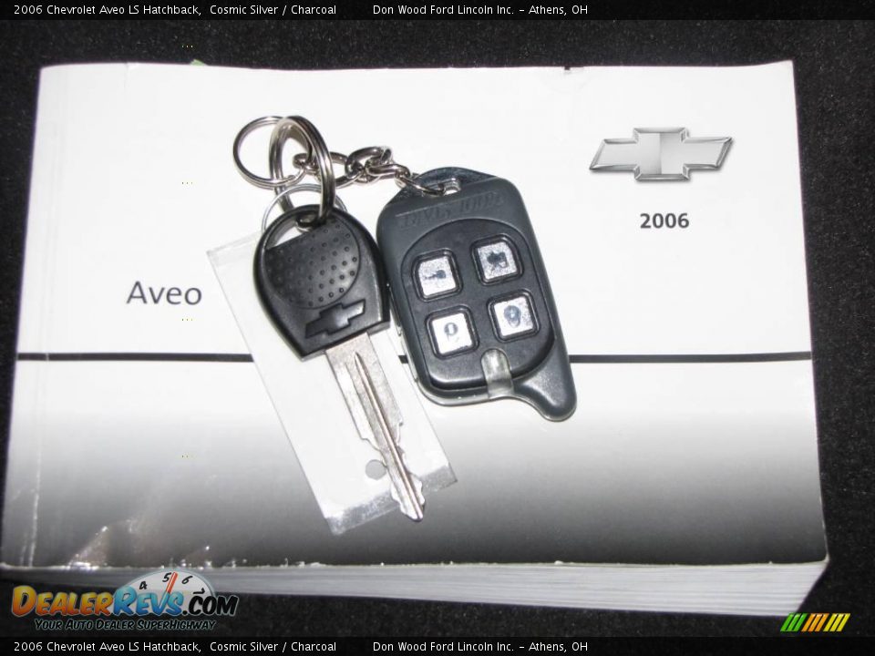 2006 Chevrolet Aveo LS Hatchback Cosmic Silver / Charcoal Photo #20