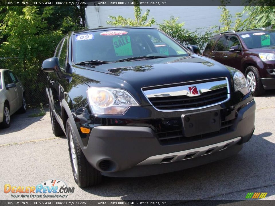 2009 Saturn VUE XE V6 AWD Black Onyx / Gray Photo #3